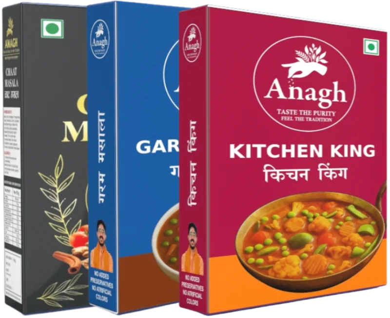 Veg Everyday Trio — Kitchen King, Chaat & Garam Masala