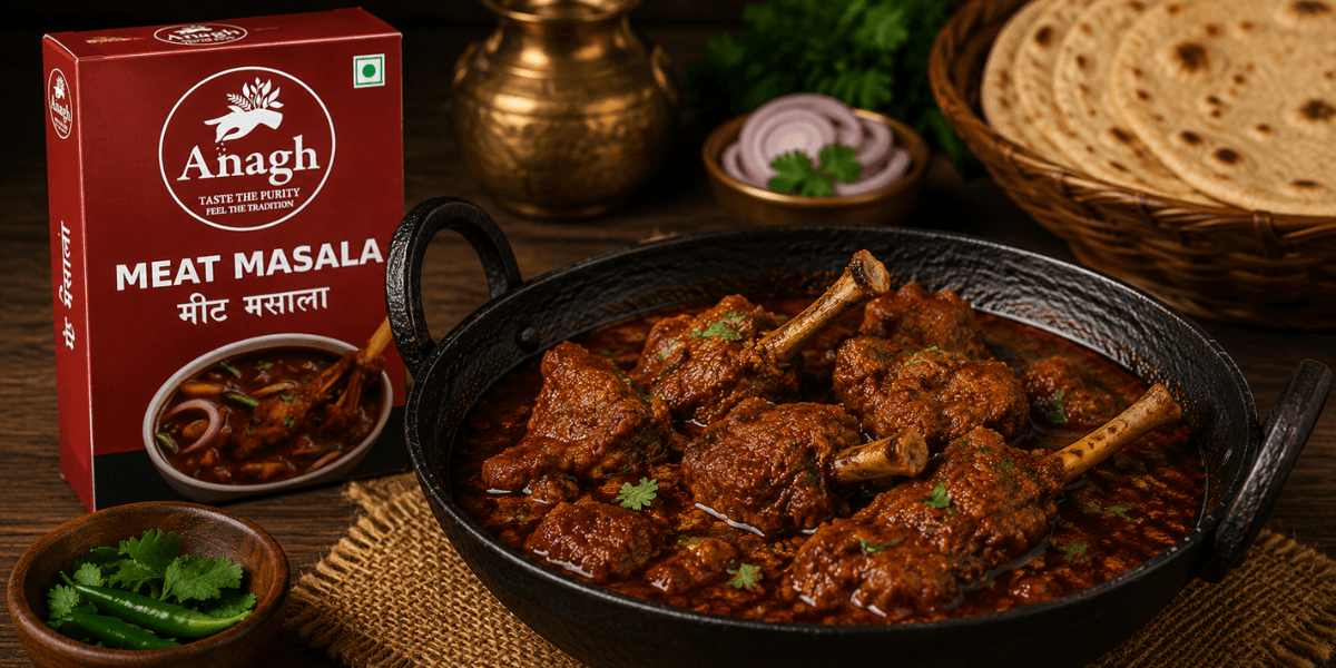 Mutton Curry Recipe Restaurant Style – Ready in 60 Mins | Anagh Masale